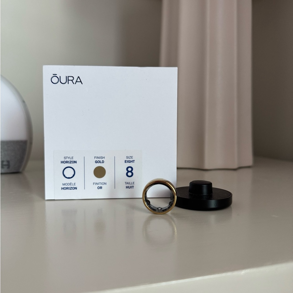 Oura Gold Ring Size 8